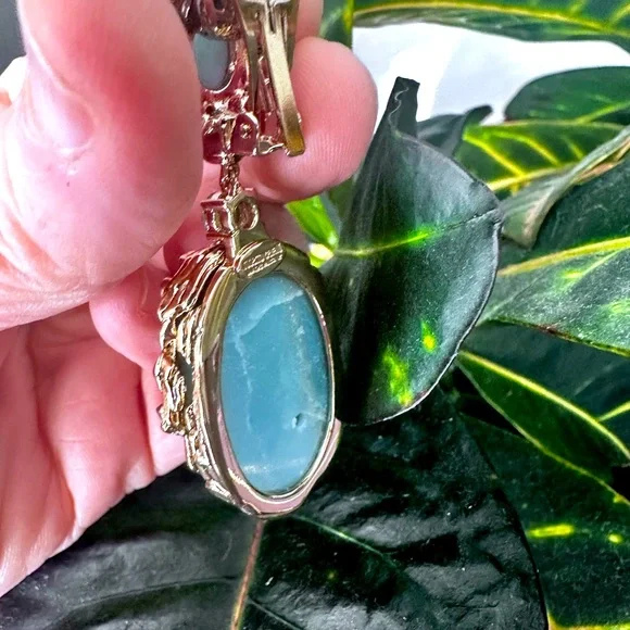 NEW Authentic Roberto Cavalli Clip On Earrings - Picture 4 of 5